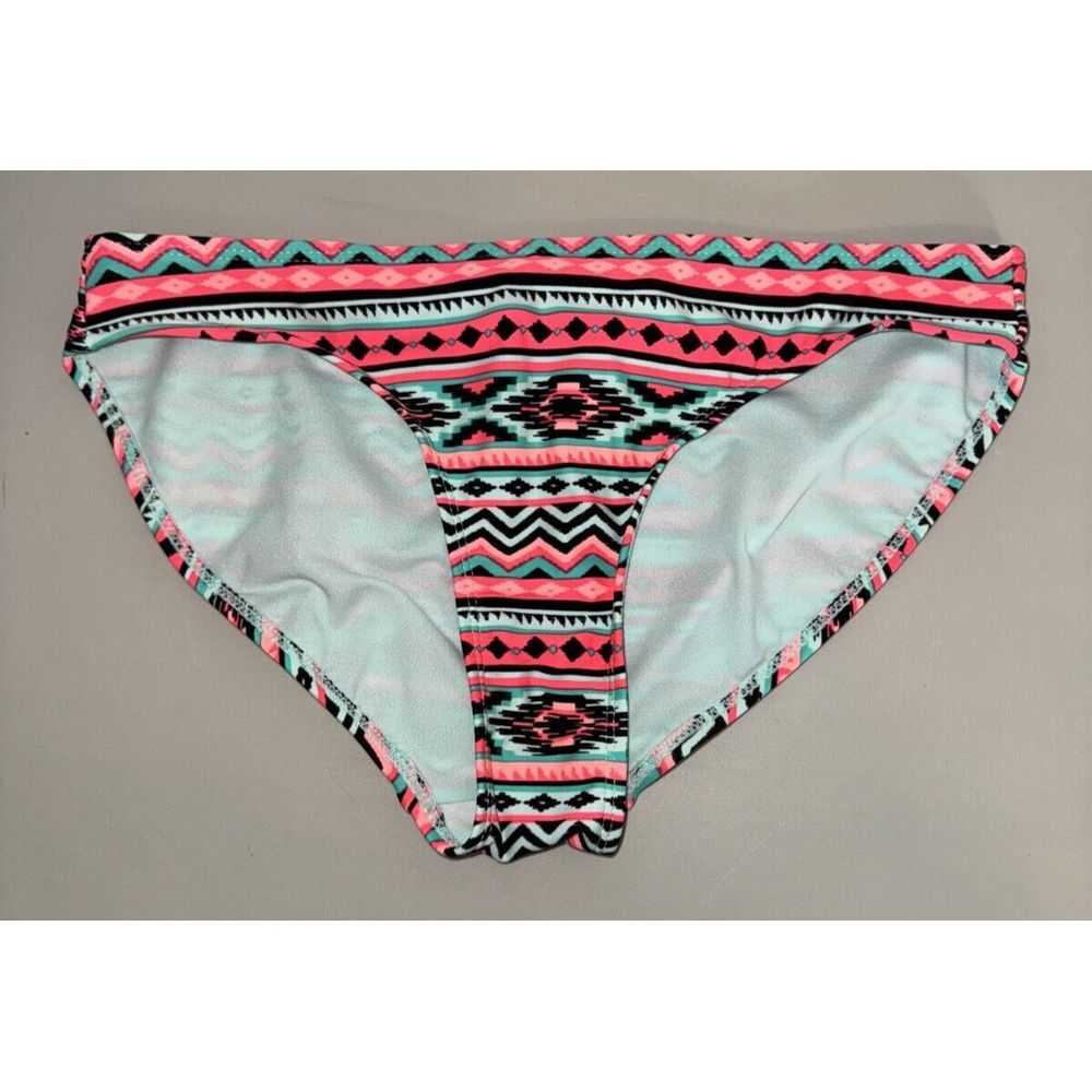 OP‎ Ocean Pacific Bikini Bottom Women Size M 7-9 Multicolor Southwest Print